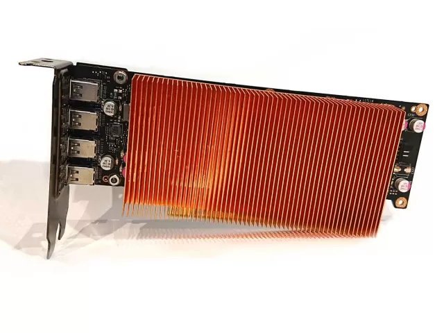 Nvidia RTX A2000 copper heatsink | n3rdware