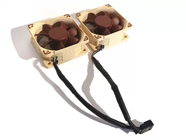 Double Noctua fans