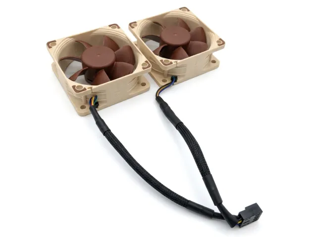 Dual Noctua NF-A6x25 PWM